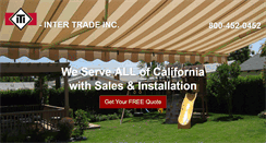 Desktop Screenshot of intertradeincorporated.com